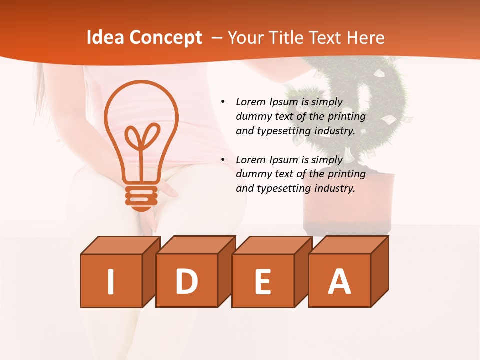 Young Hispanic Finance PowerPoint Template