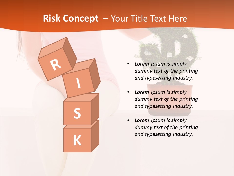 Young Hispanic Finance PowerPoint Template