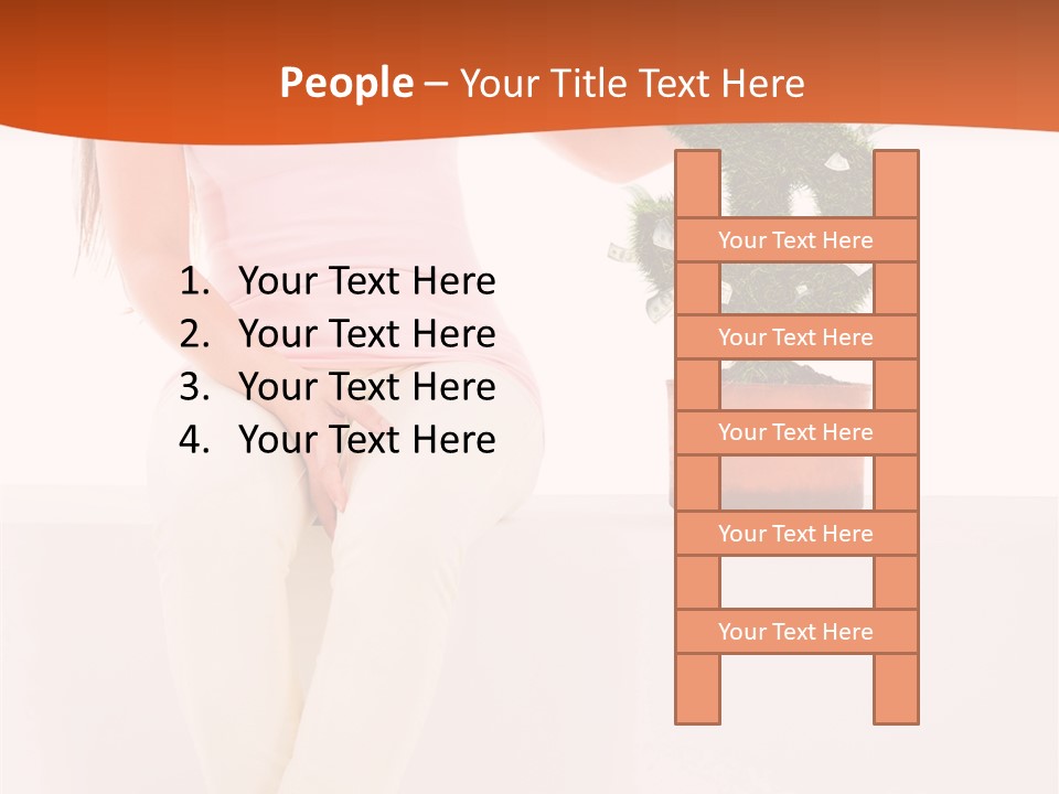 Young Hispanic Finance PowerPoint Template