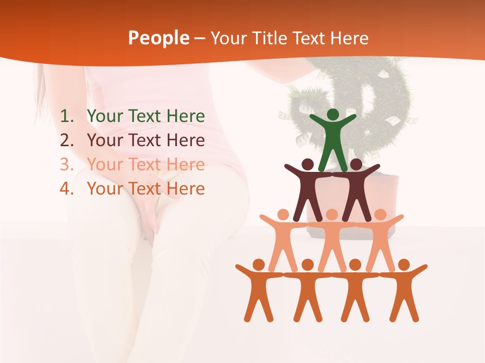 Young Hispanic Finance PowerPoint Template