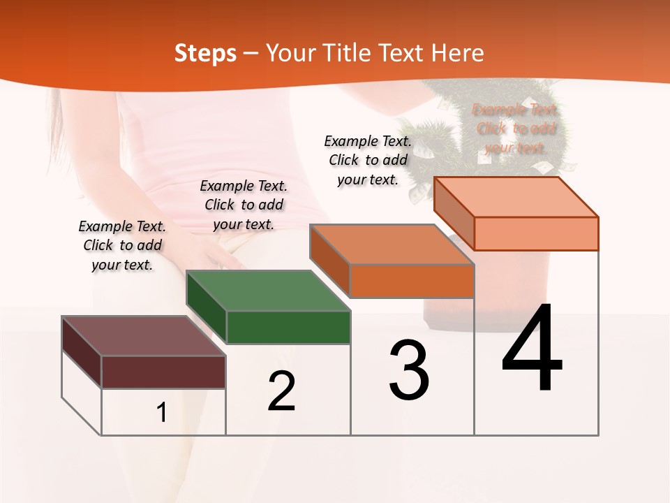 Young Hispanic Finance PowerPoint Template