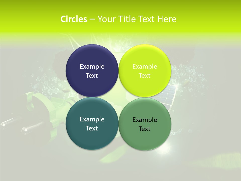 Himmel Umweltschutz Konzept PowerPoint Template