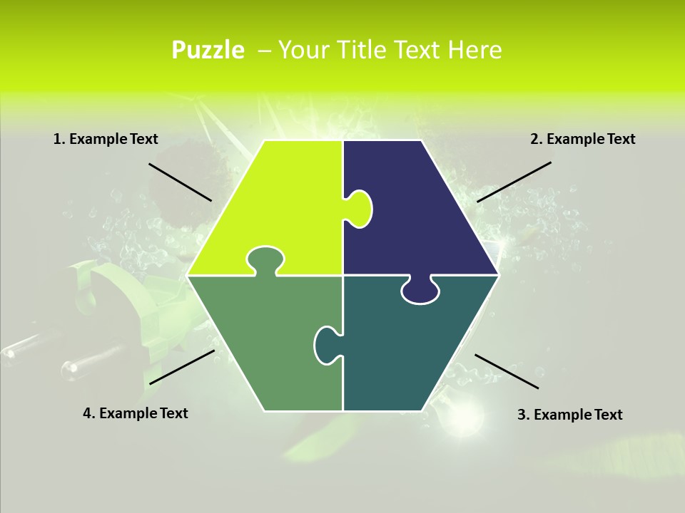 Himmel Umweltschutz Konzept PowerPoint Template