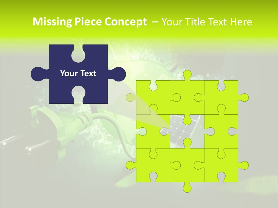 Himmel Umweltschutz Konzept PowerPoint Template