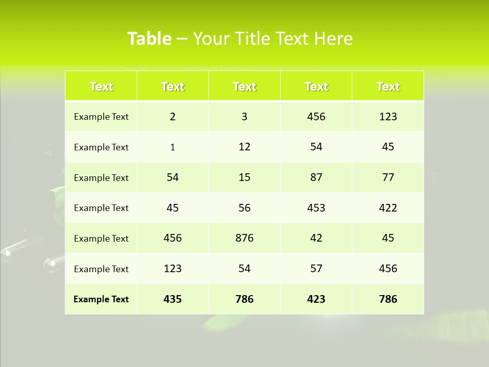 Himmel Umweltschutz Konzept PowerPoint Template