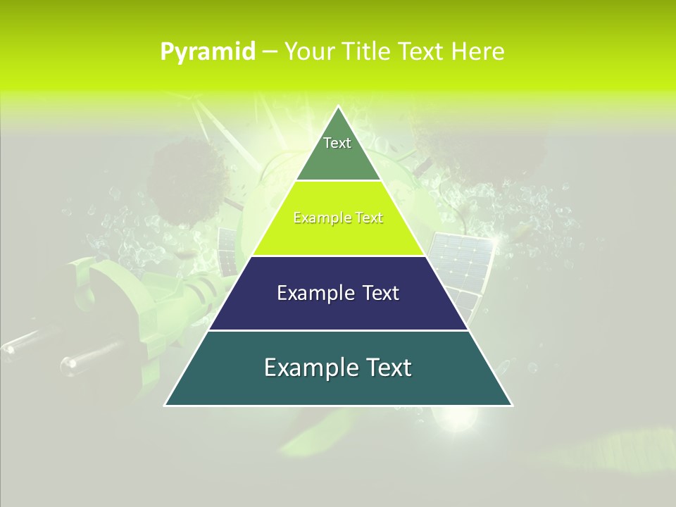 Himmel Umweltschutz Konzept PowerPoint Template