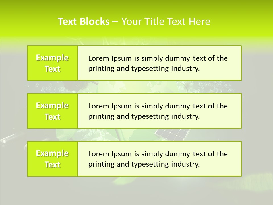 Himmel Umweltschutz Konzept PowerPoint Template