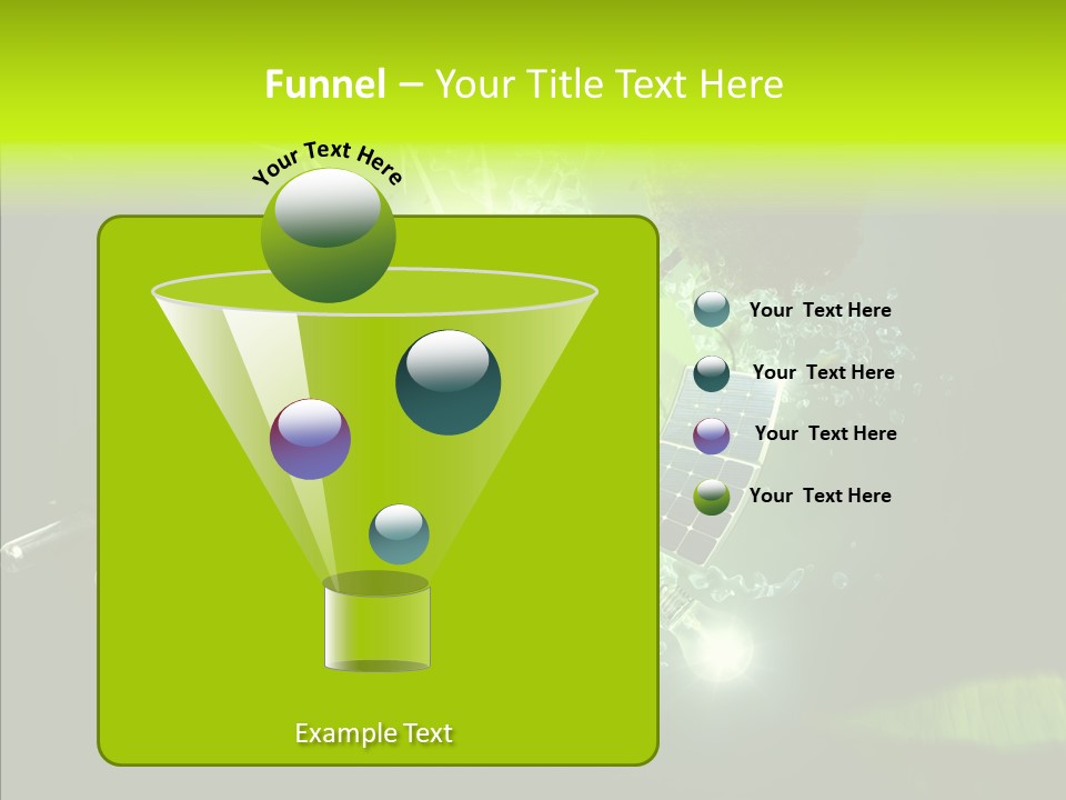 Himmel Umweltschutz Konzept PowerPoint Template