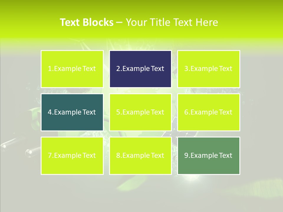 Himmel Umweltschutz Konzept PowerPoint Template