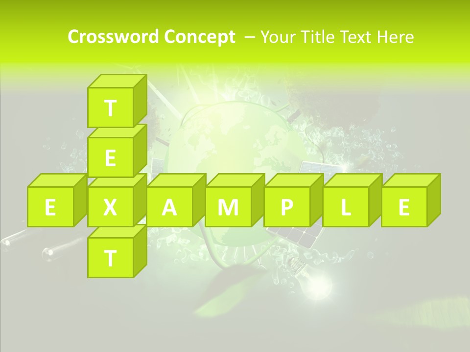 Himmel Umweltschutz Konzept PowerPoint Template