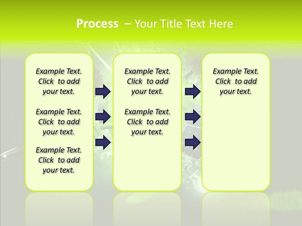 Himmel Umweltschutz Konzept PowerPoint Template