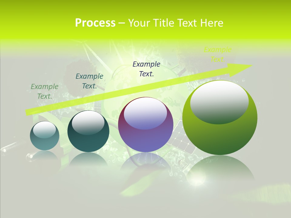 Himmel Umweltschutz Konzept PowerPoint Template