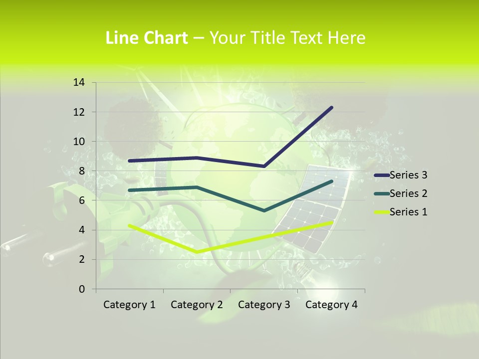 Himmel Umweltschutz Konzept PowerPoint Template
