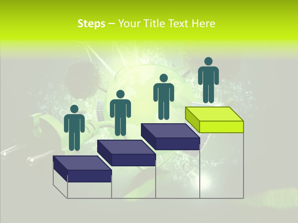 Himmel Umweltschutz Konzept PowerPoint Template