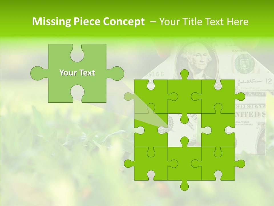 Architect Hand Holding Concept PowerPoint Template