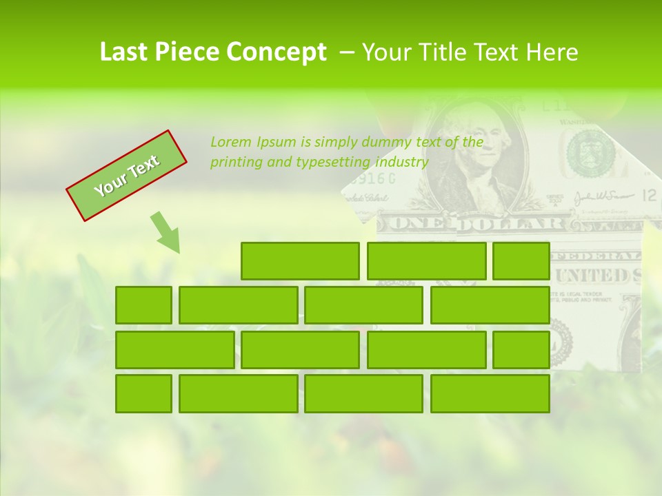 Architect Hand Holding Concept PowerPoint Template