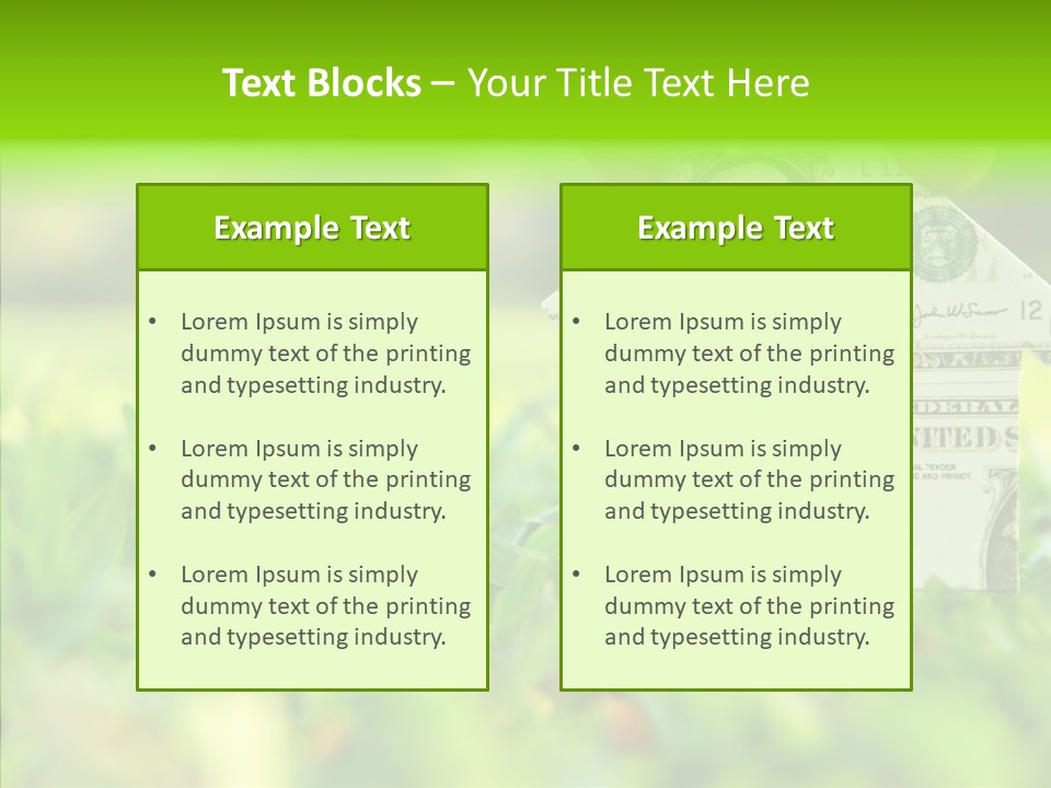 Architect Hand Holding Concept PowerPoint Template