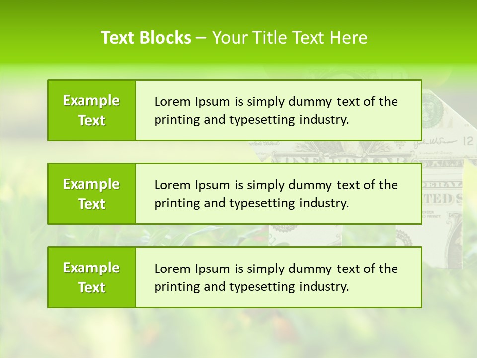 Architect Hand Holding Concept PowerPoint Template