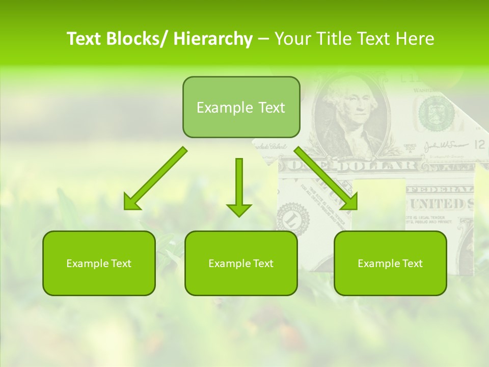 Architect Hand Holding Concept PowerPoint Template