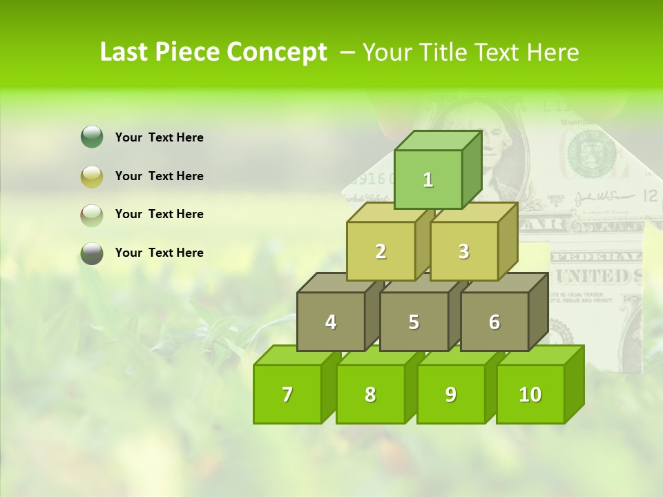 Architect Hand Holding Concept PowerPoint Template