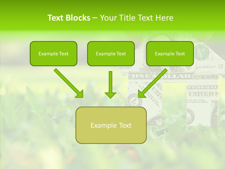 Architect Hand Holding Concept PowerPoint Template