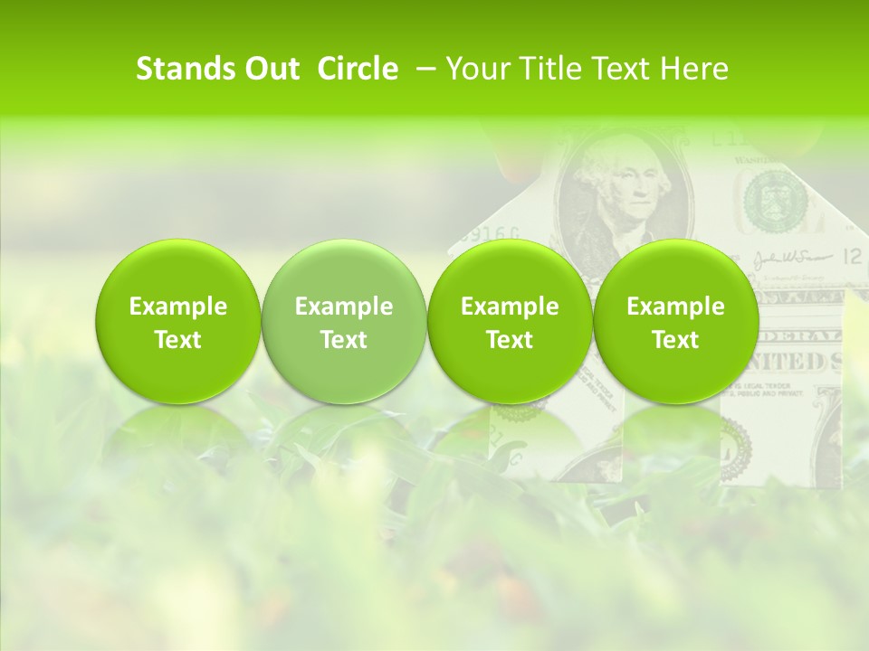 Architect Hand Holding Concept PowerPoint Template