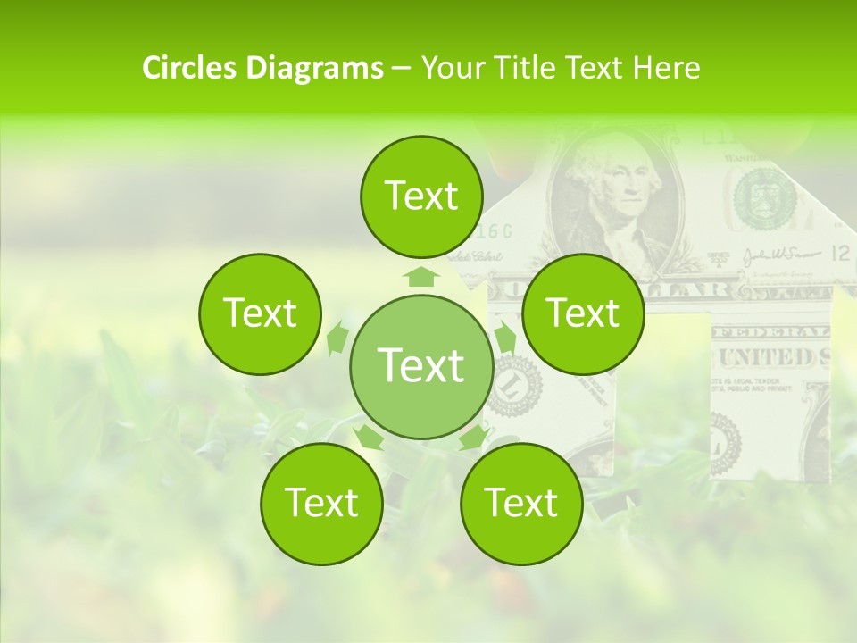 Architect Hand Holding Concept PowerPoint Template