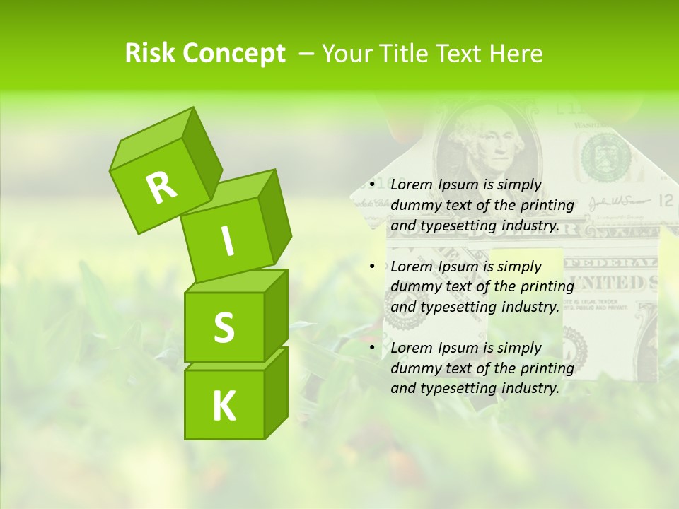 Architect Hand Holding Concept PowerPoint Template