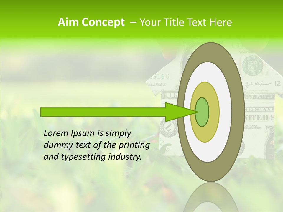 Architect Hand Holding Concept PowerPoint Template