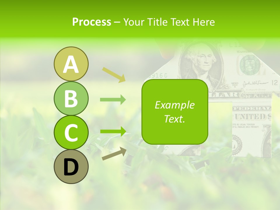 Architect Hand Holding Concept PowerPoint Template