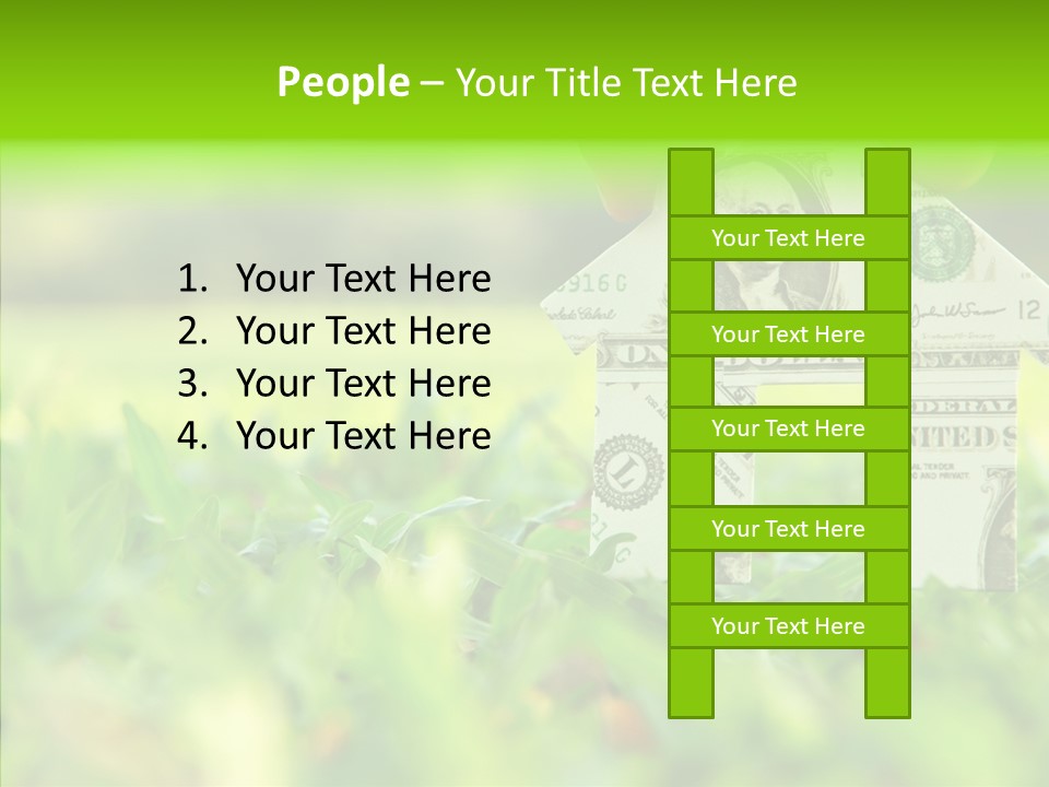 Architect Hand Holding Concept PowerPoint Template