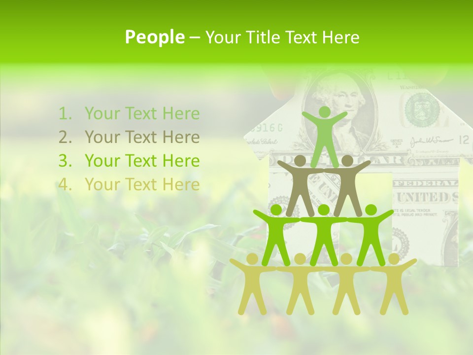 Architect Hand Holding Concept PowerPoint Template