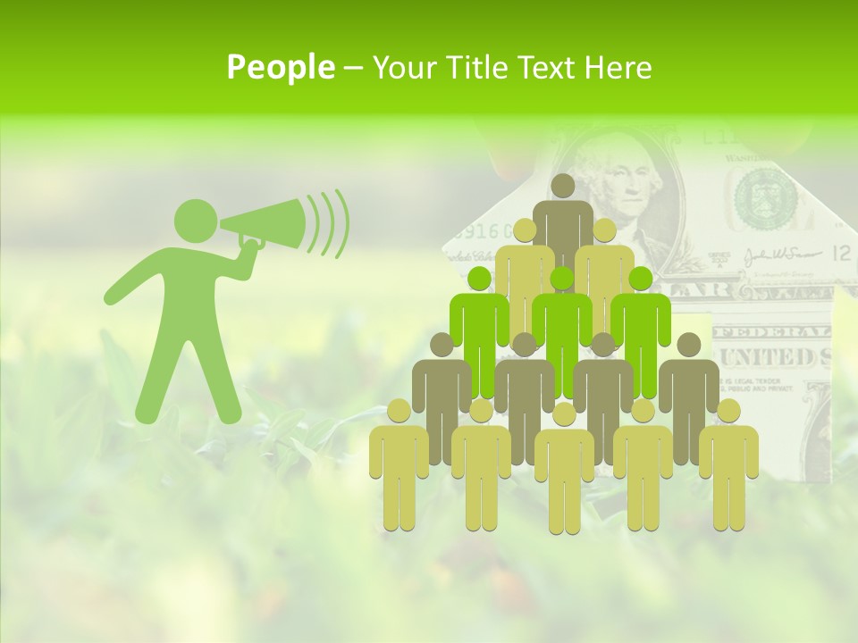 Architect Hand Holding Concept PowerPoint Template