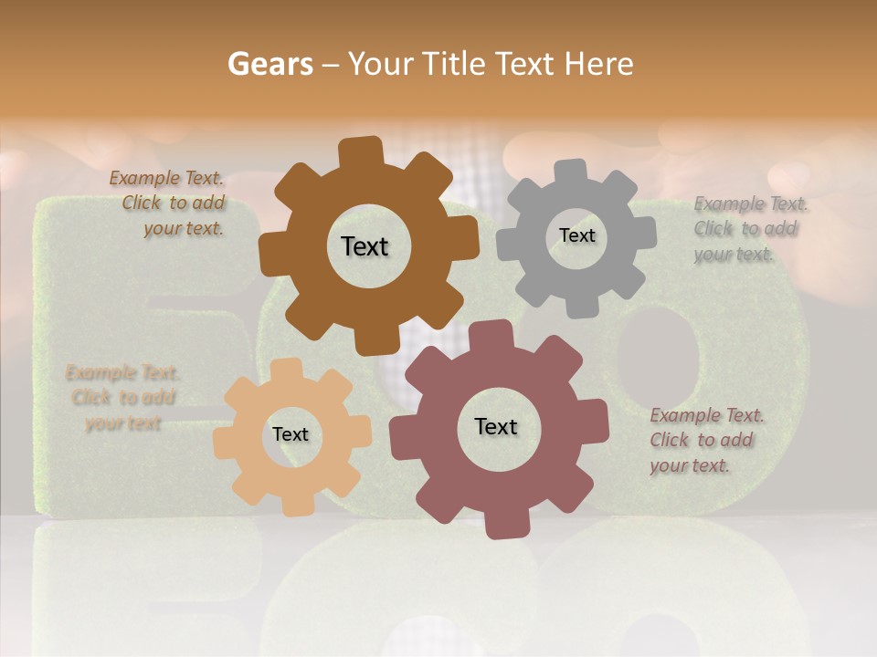 Environment Background Text PowerPoint Template