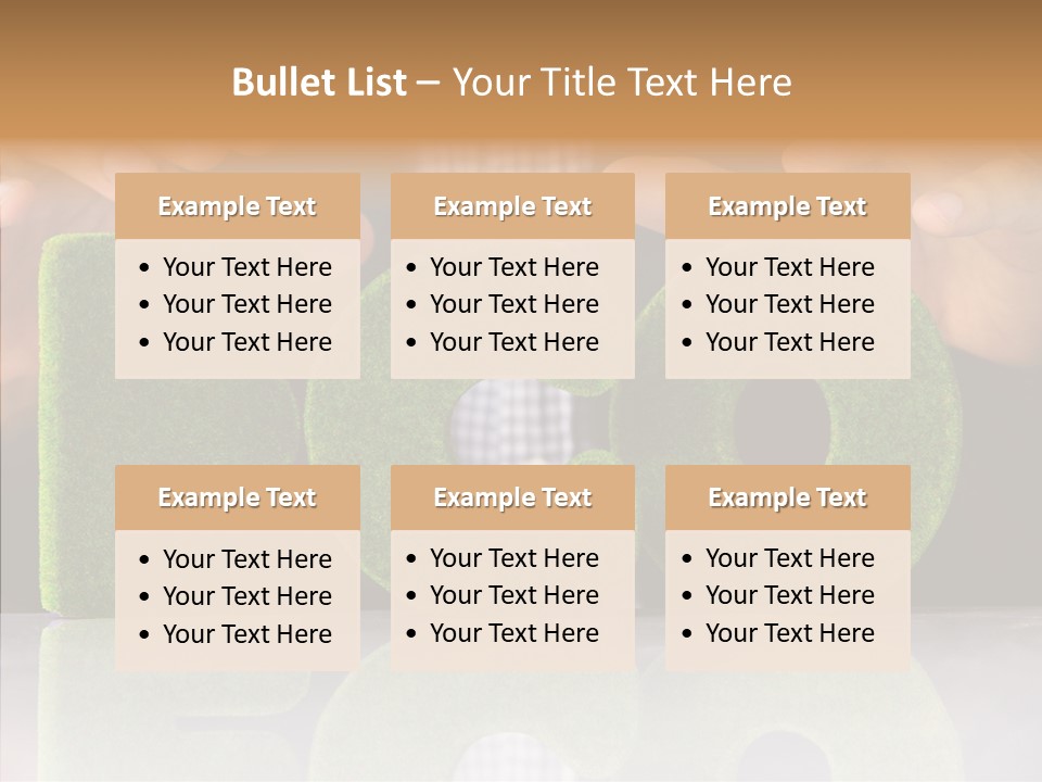 Environment Background Text PowerPoint Template