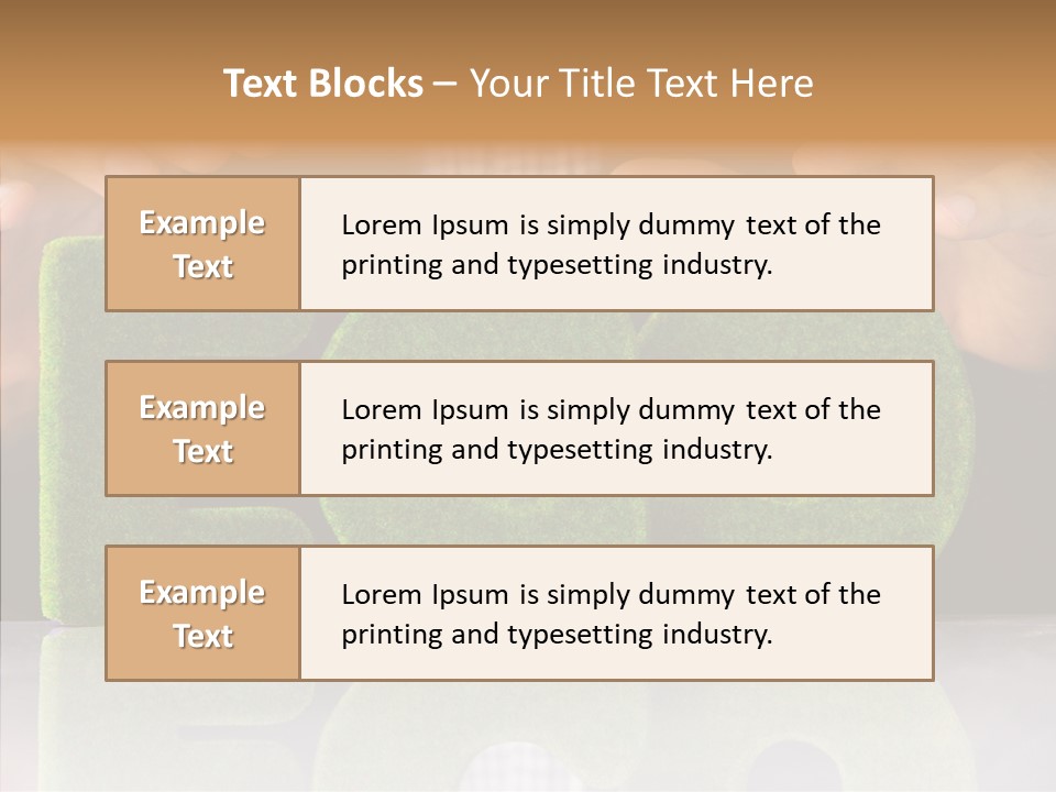 Environment Background Text PowerPoint Template