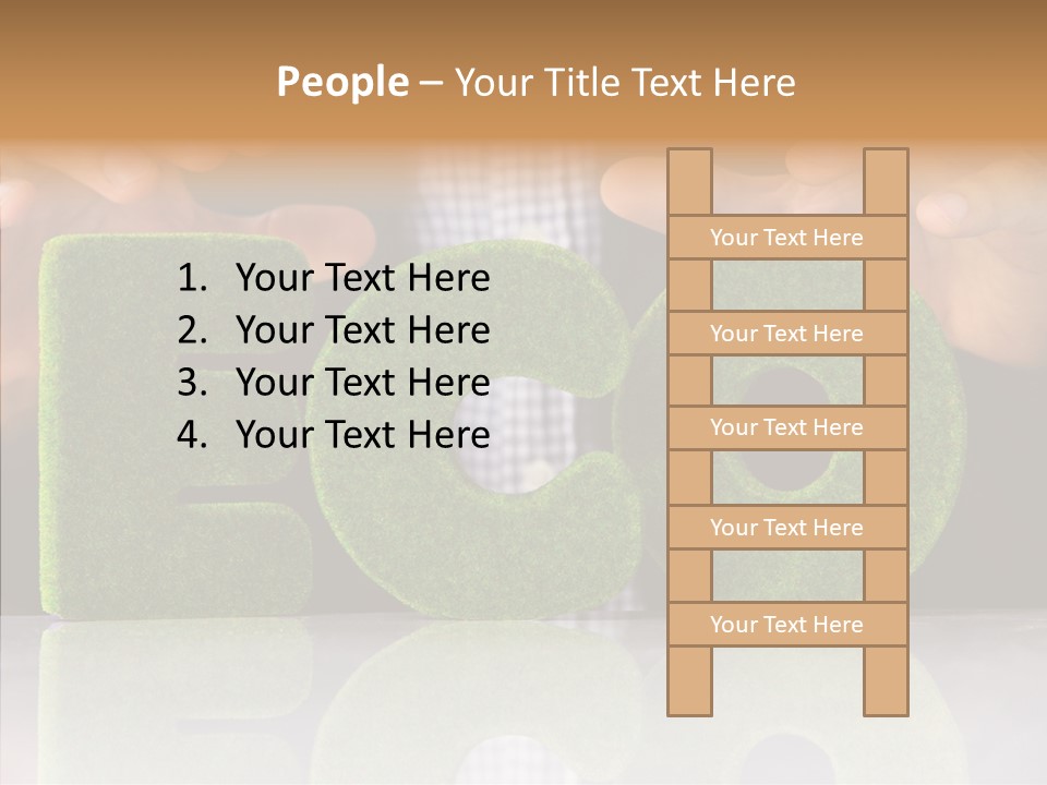 Environment Background Text PowerPoint Template