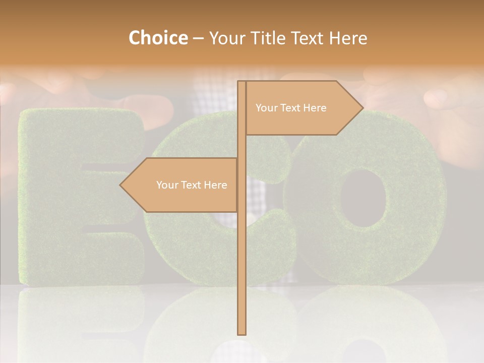 Environment Background Text PowerPoint Template