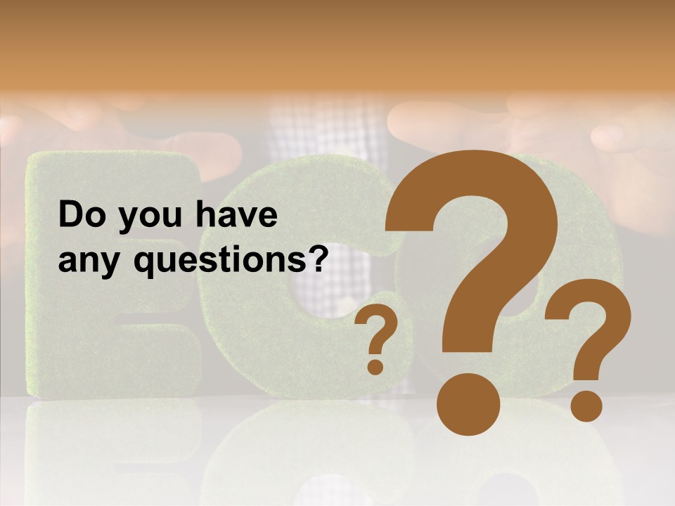 Environment Background Text PowerPoint Template