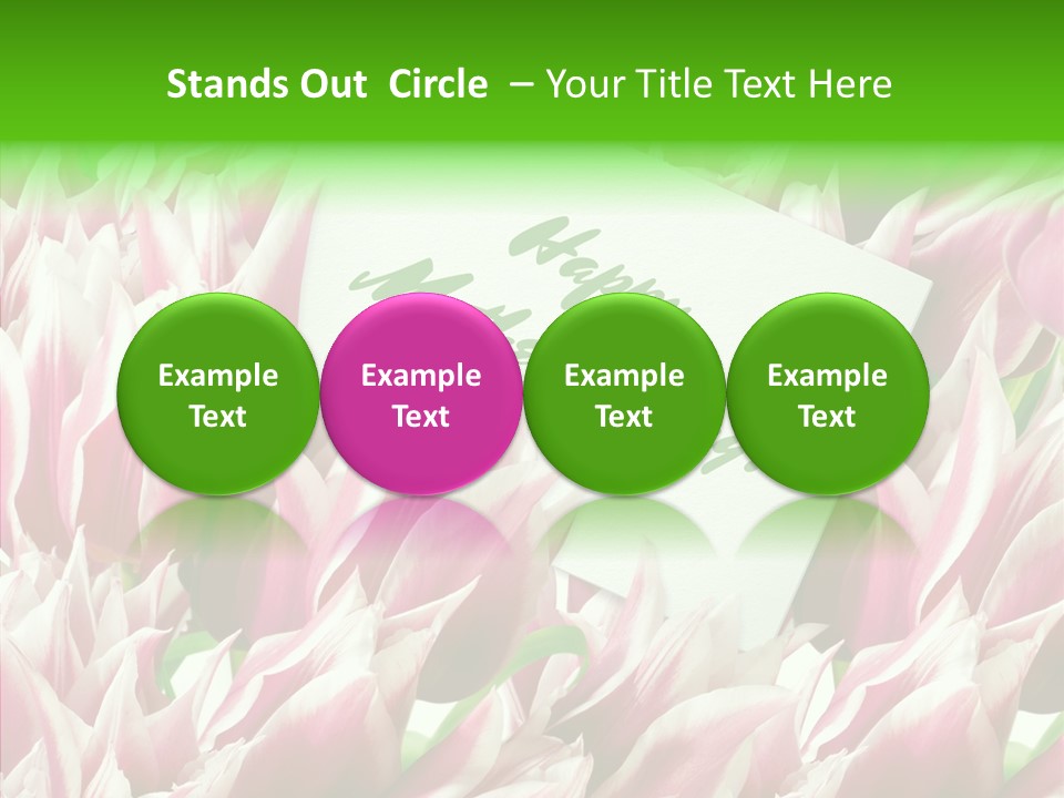 Petals Bouquet Wedding PowerPoint Template