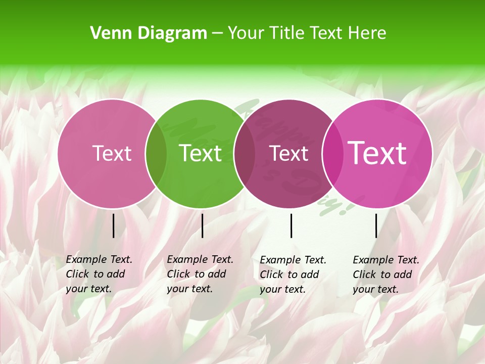 Petals Bouquet Wedding PowerPoint Template