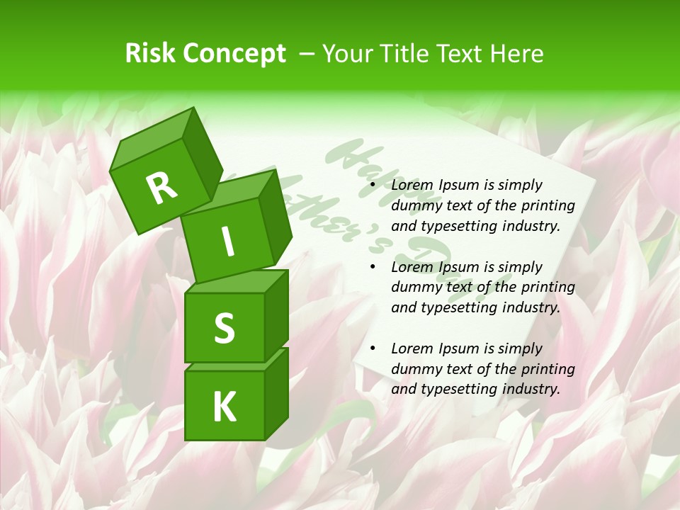 Petals Bouquet Wedding PowerPoint Template