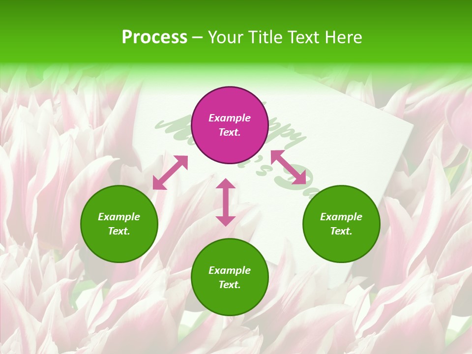 Petals Bouquet Wedding PowerPoint Template