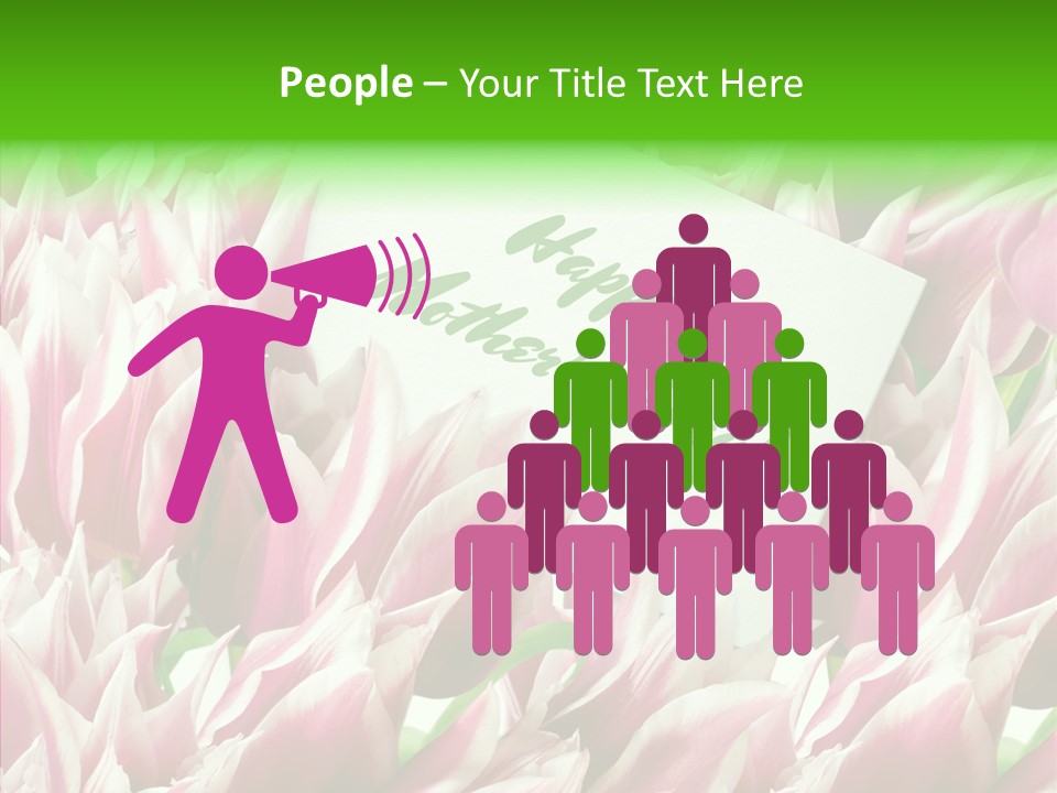 Petals Bouquet Wedding PowerPoint Template