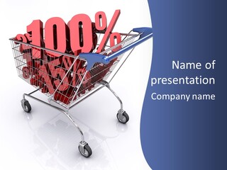 Pushcart Economics Purchase PowerPoint Template