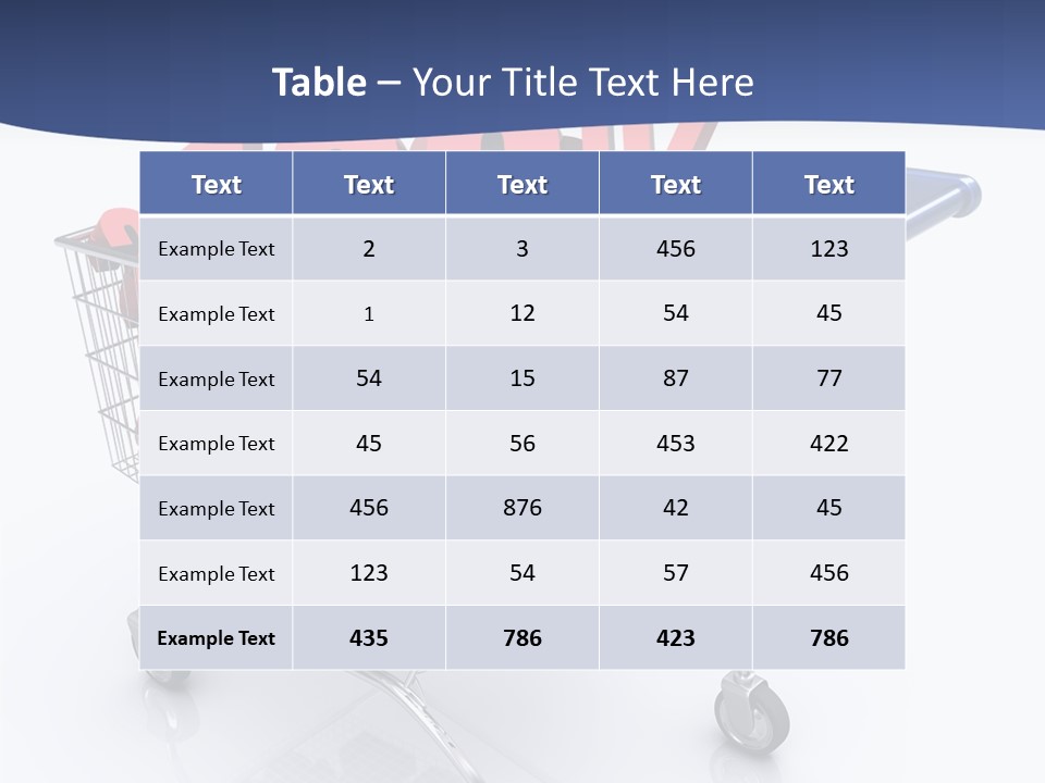 Pushcart Economics Purchase PowerPoint Template