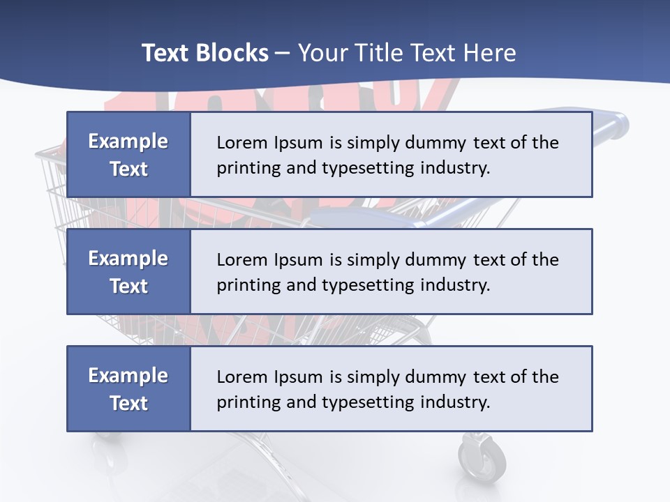 Pushcart Economics Purchase PowerPoint Template