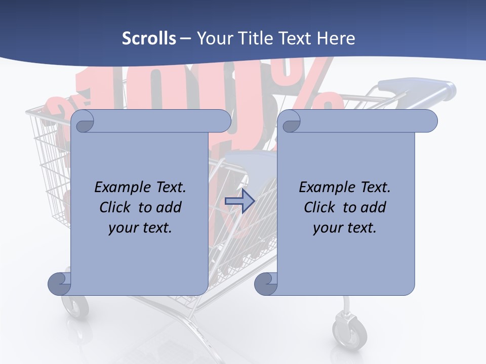 Pushcart Economics Purchase PowerPoint Template