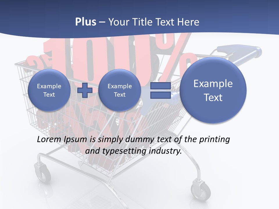 Pushcart Economics Purchase PowerPoint Template