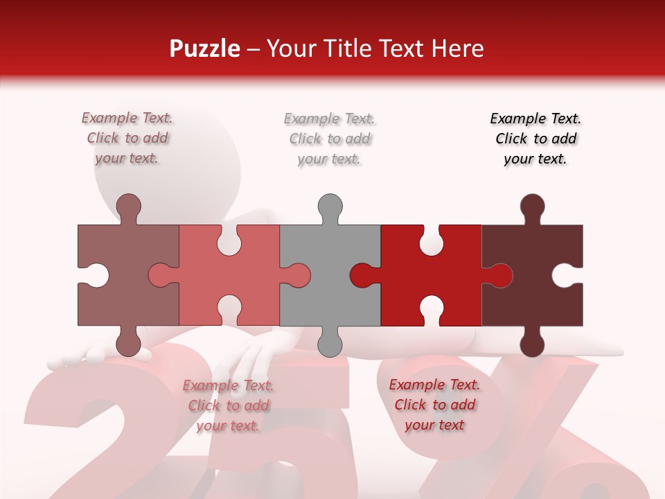 Cinco Caricatura Estad PowerPoint Template